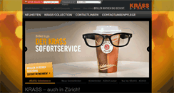 Desktop Screenshot of krass-optik.ch